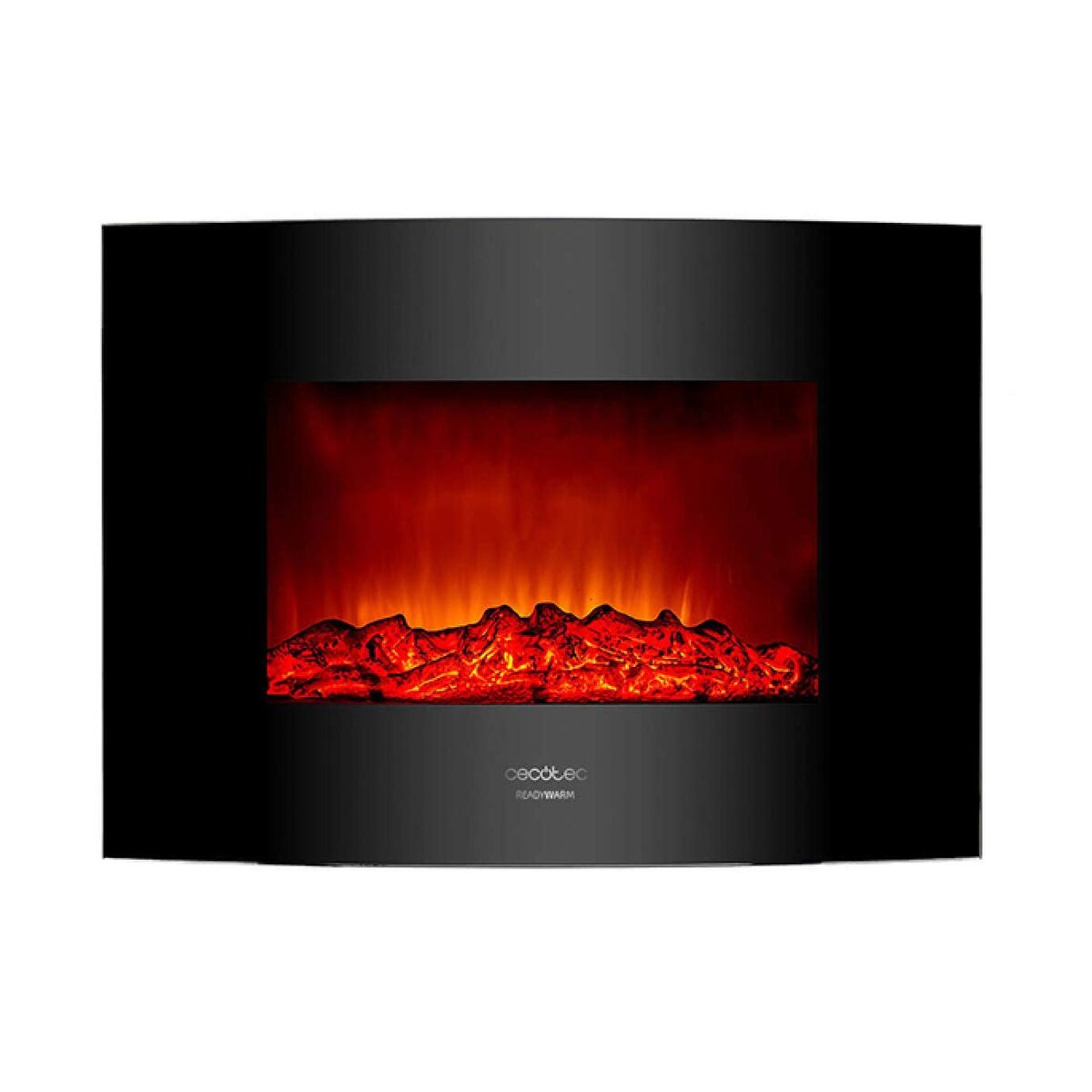Șemineu electric decorativ de perete Cecotec Warm 2200 Curved Flames (Recondiționate A)