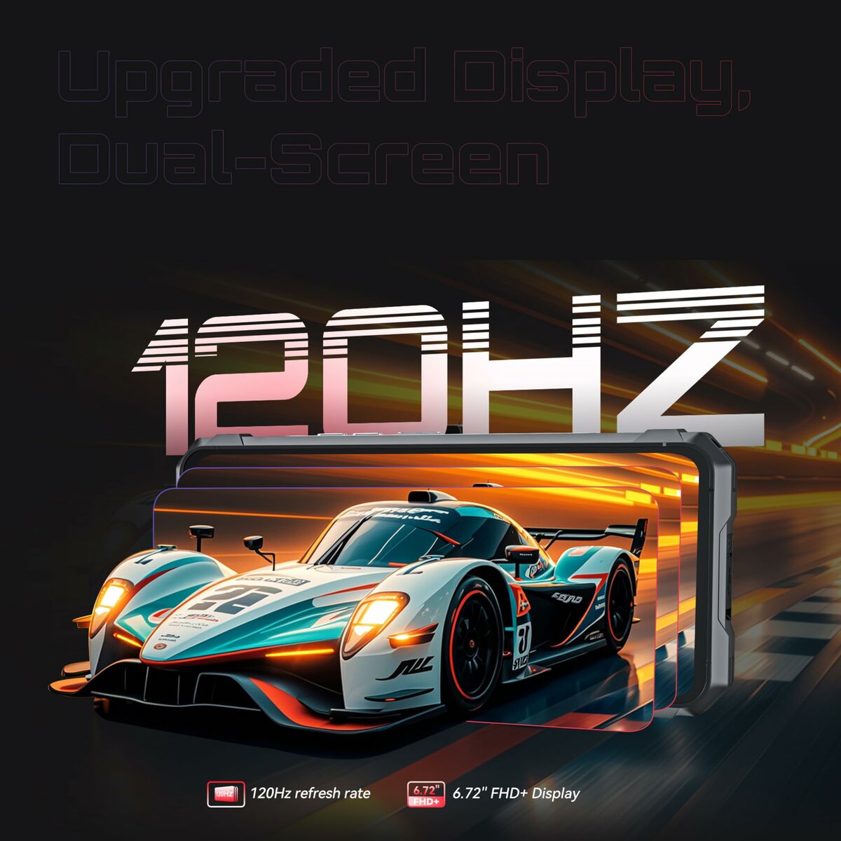 Smartphone Cubot KING KONG 11 16 GB RAM 256 GB Negru (Recondiționate D)