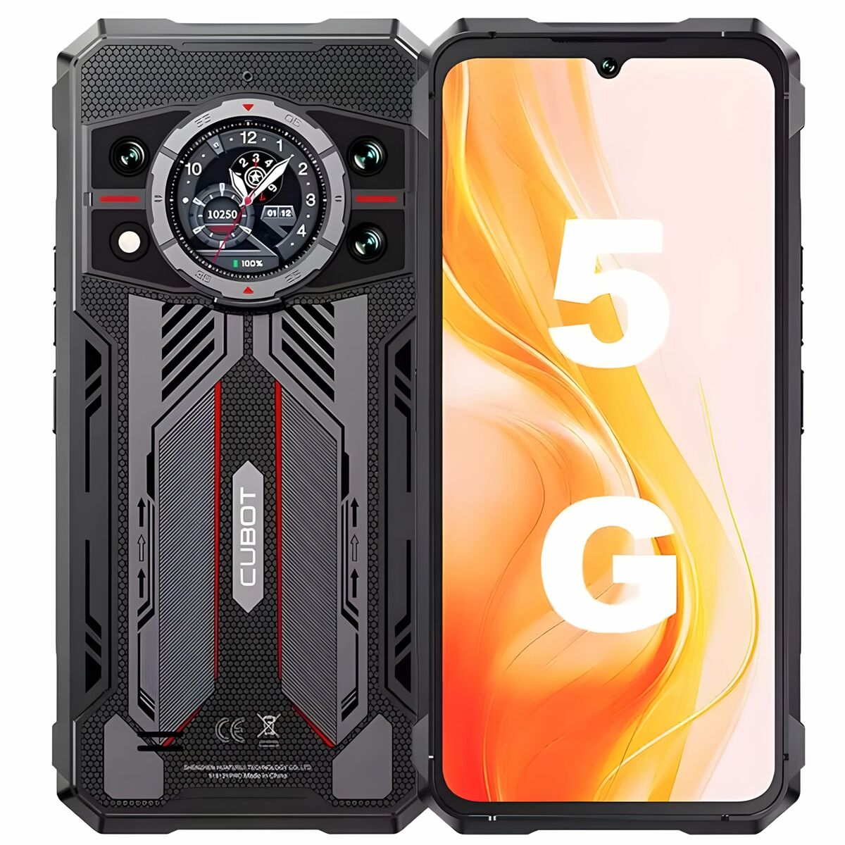 Smartphone Cubot KING KONG 11 16 GB RAM 256 GB Negru (Recondiționate D)