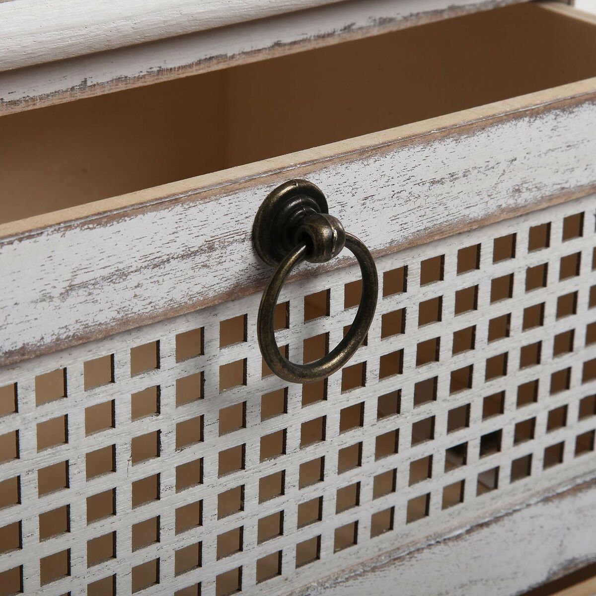 Dulap cu Sertare Versa Old Alb (Recondiționate A)