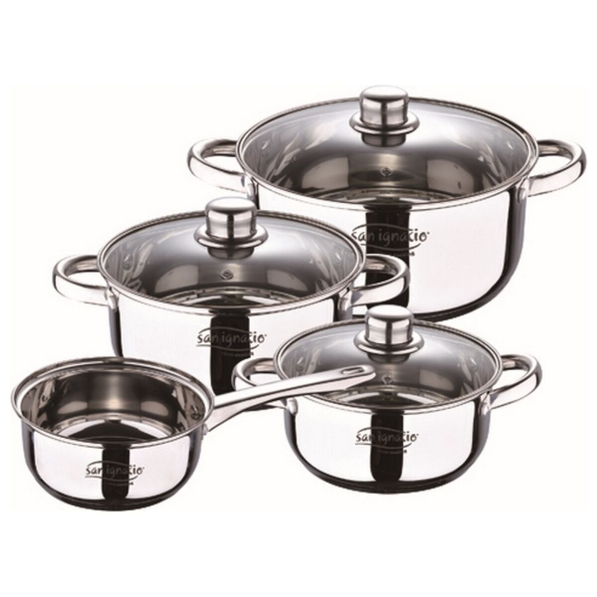 Vase de Gătit San Ignacio Cassel Negru Argintiu (Recondiționate C)