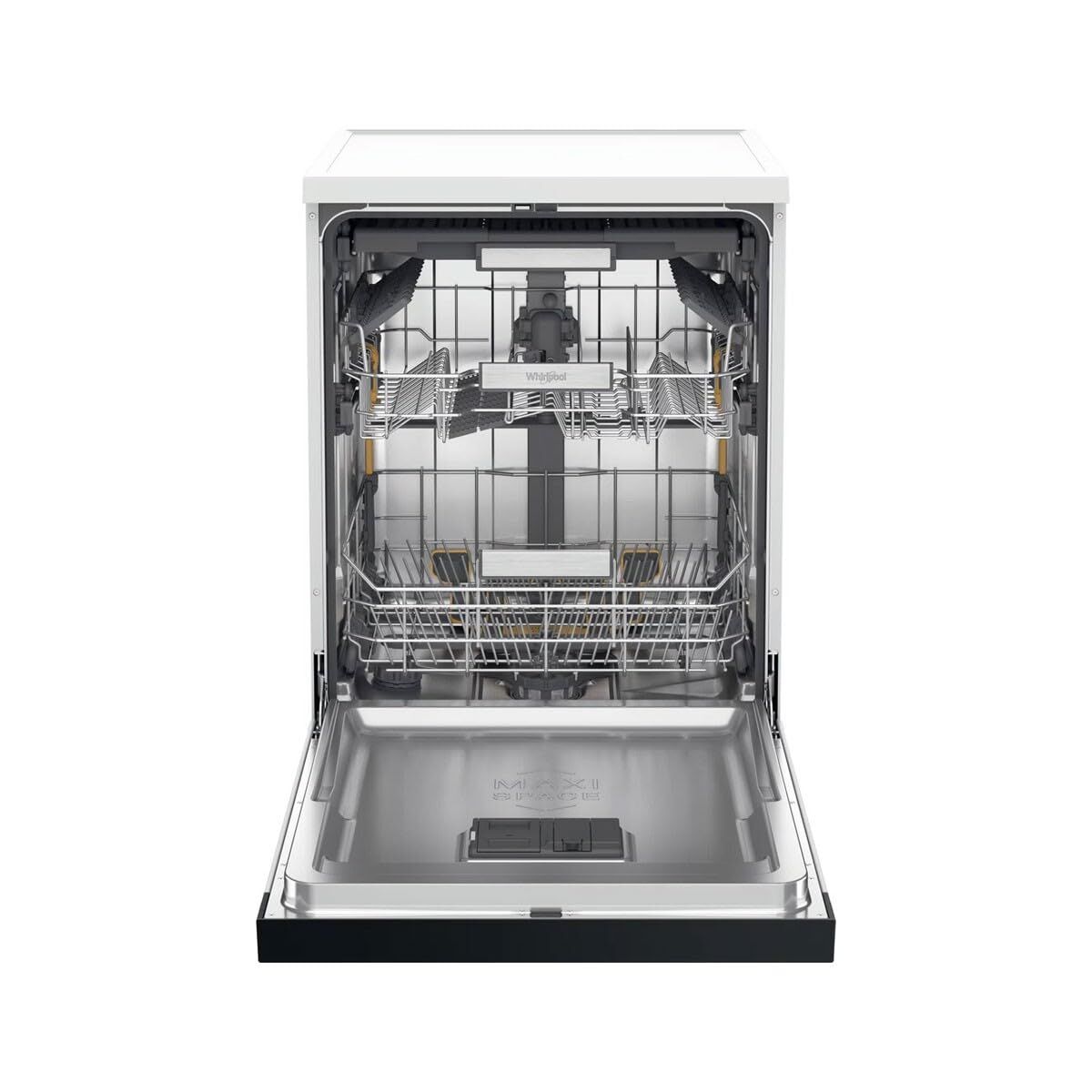 Maşină de spălat vase Whirlpool Corporation W7FHS41 Alb Negru 60 cm (Recondiționate C)