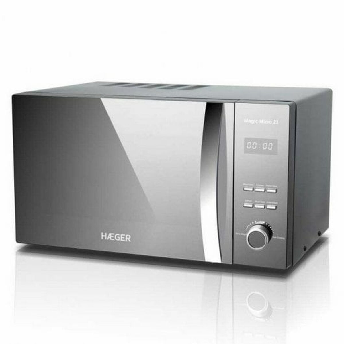 Cuptorul cu Microunde Haeger Magic Gri 800 W (Recondiționate C)