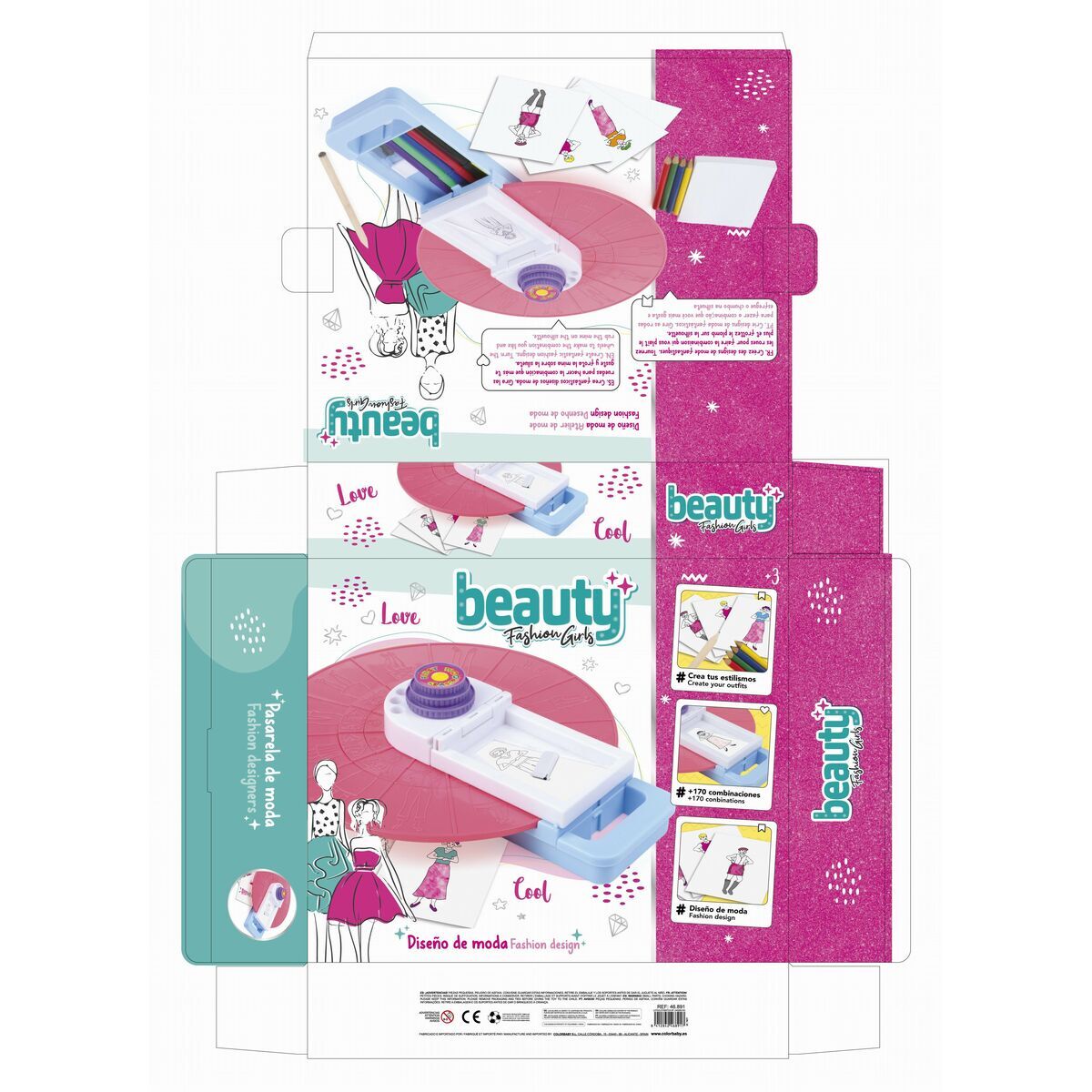 Studio de Design Colorbaby Fashion Design Multicolor (Recondiționate B)