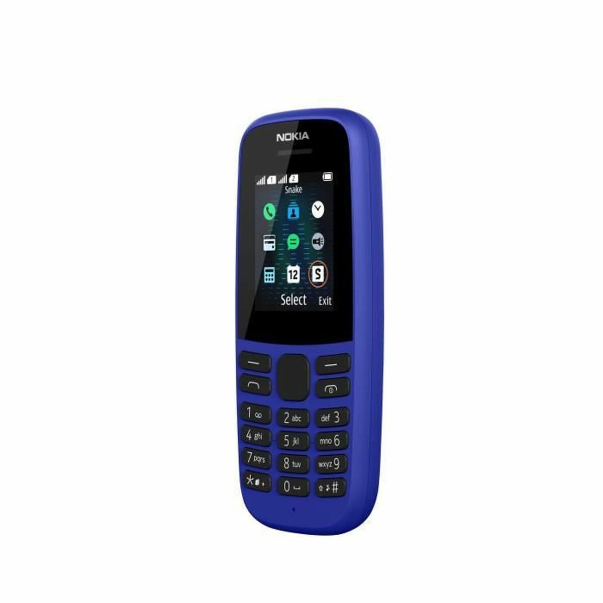 Telefon Mobil Nokia 105 Albastru (Recondiționate B)