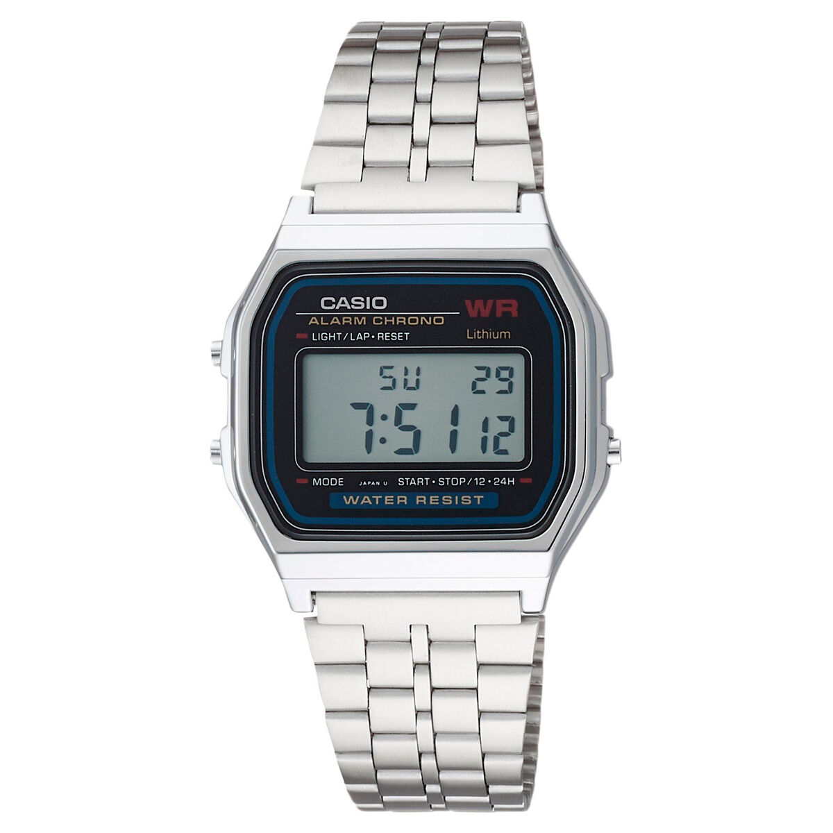 Ceas Unisex Casio A159W-N1DF Argintiu (Recondiționate B)