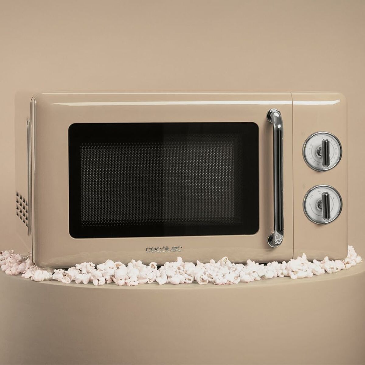 Cuptorul cu Microunde Cecotec Proclean 3010 Retro Bej 700 W 20 L (Recondiționate A)