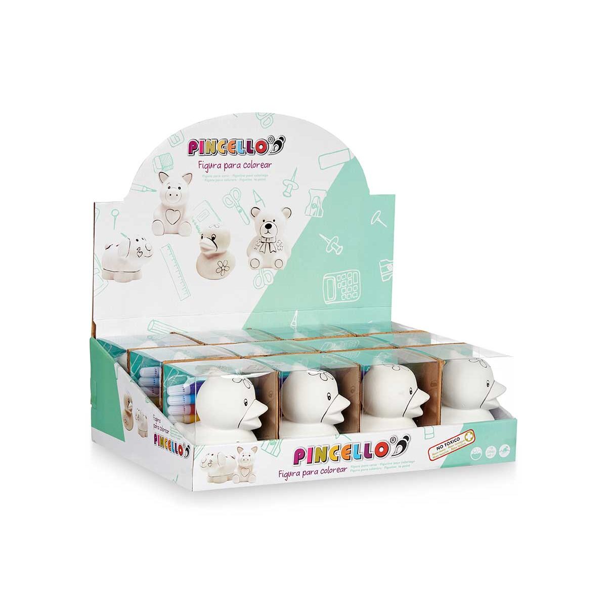 Piggy Bank pentru vopsit Pincello Rață (Recondiționate B)