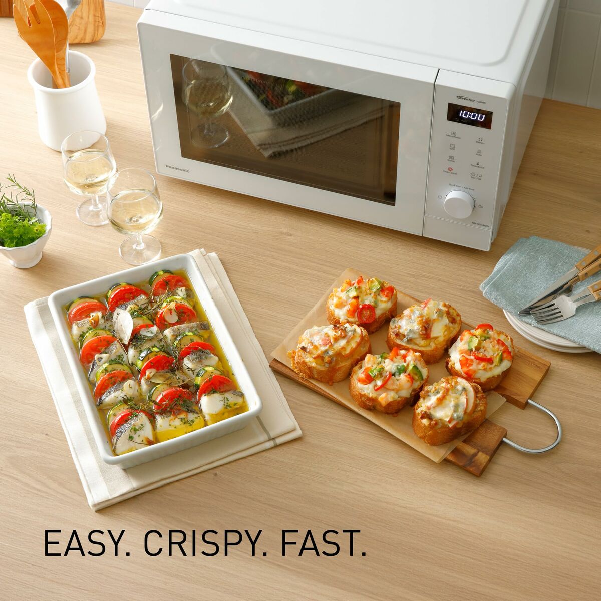 Cuptor cu microunde cu Grill Panasonic NN-GD34QWEPG (Recondiționate A)
