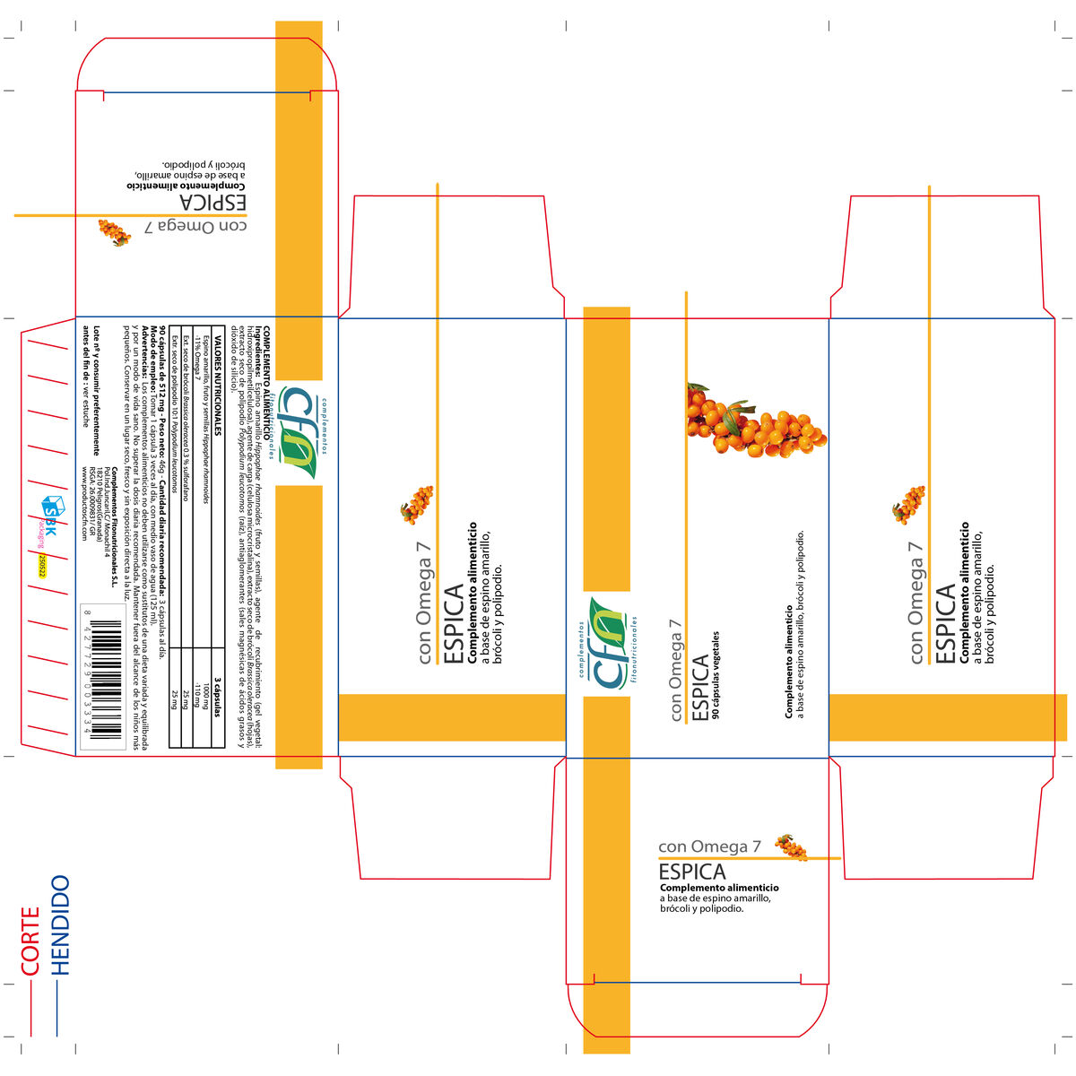 Suplimente și vitamine CFN 90 Unități