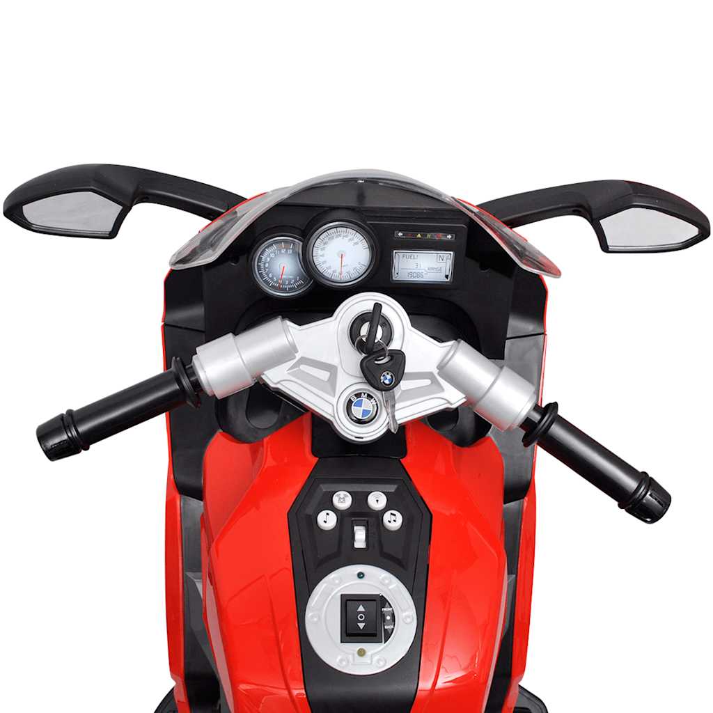 Motocicleta electrică pentru copii BMW 283 V, roșu, 6 V Motocicleta electrică pentru copii BMW 283 V, roșu, 6 V