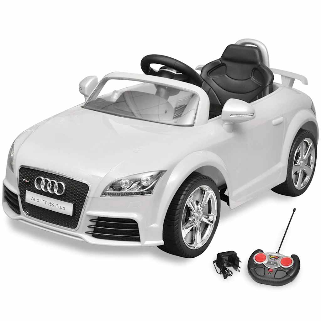vidaXL Mașinuță pentru copii Audi TT RS, cu telecomandă, roșu vidaXL Mașinuță pentru copii Audi TT RS, cu telecomandă, roșu