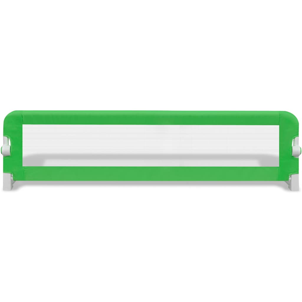 vidaXL Balustradă de siguranță pentru pat de copil, verde, 150x42 cm