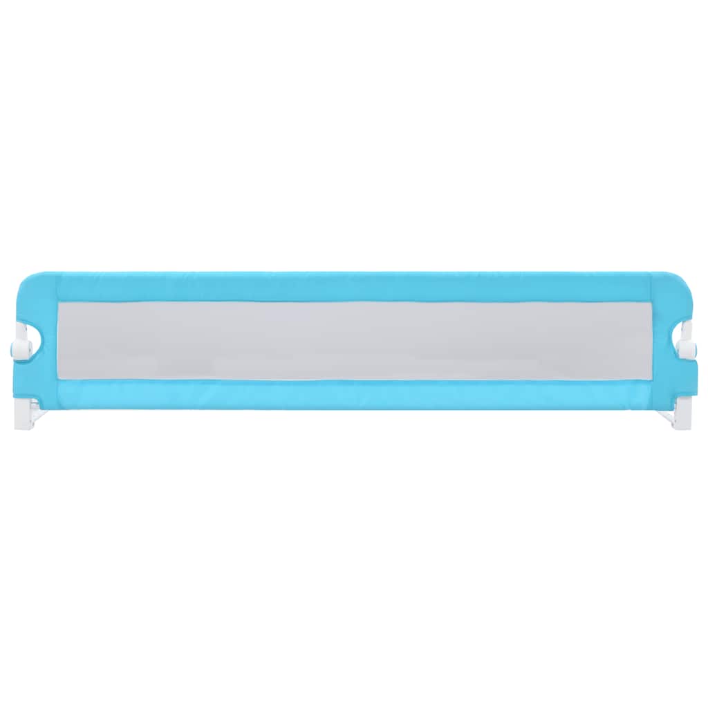 vidaXL Balustradă de protecție pat copii albastru 180x42 cm poliester vidaXL Balustradă de protecție pat copii albastru 180x42 cm poliester
