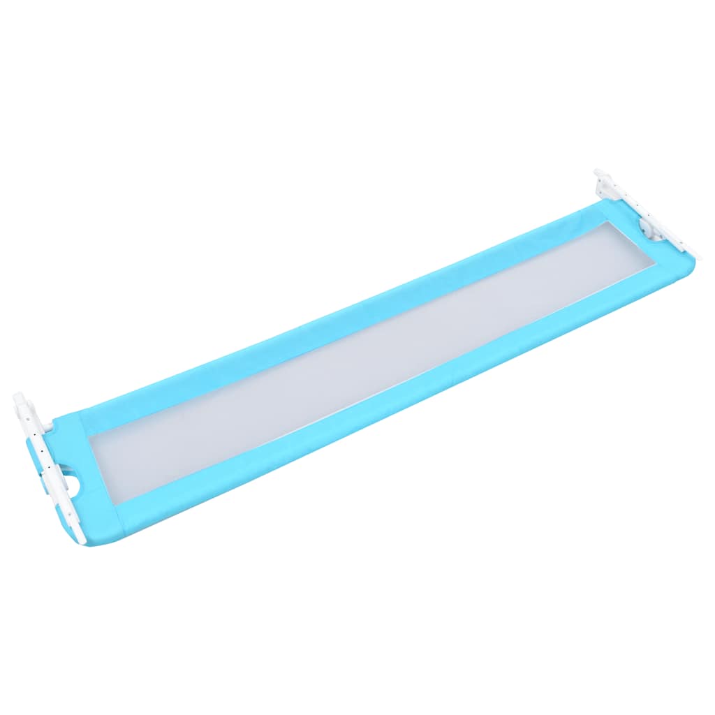 vidaXL Balustradă de protecție pat copii albastru 180x42 cm poliester vidaXL Balustradă de protecție pat copii albastru 180x42 cm poliester