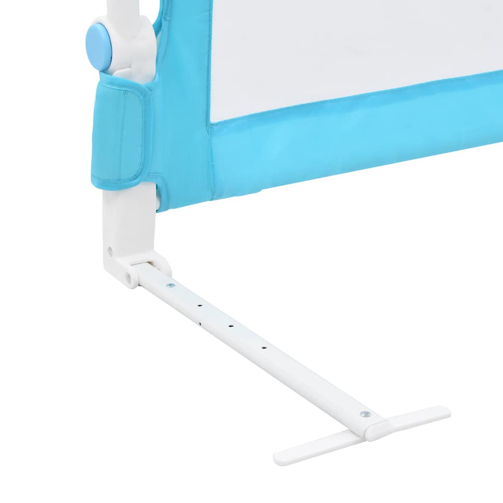vidaXL Balustradă de protecție pat copii albastru 180x42 cm poliester vidaXL Balustradă de protecție pat copii albastru 180x42 cm poliester