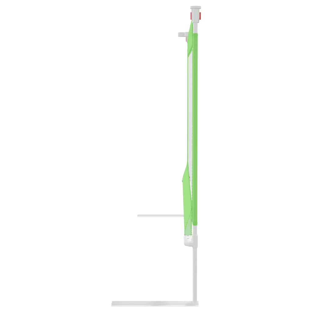 vidaXL Balustradă de protecție pat copii, verde, 150x25 cm, textil vidaXL Balustradă de protecție pat copii, verde, 150x25 cm, textil