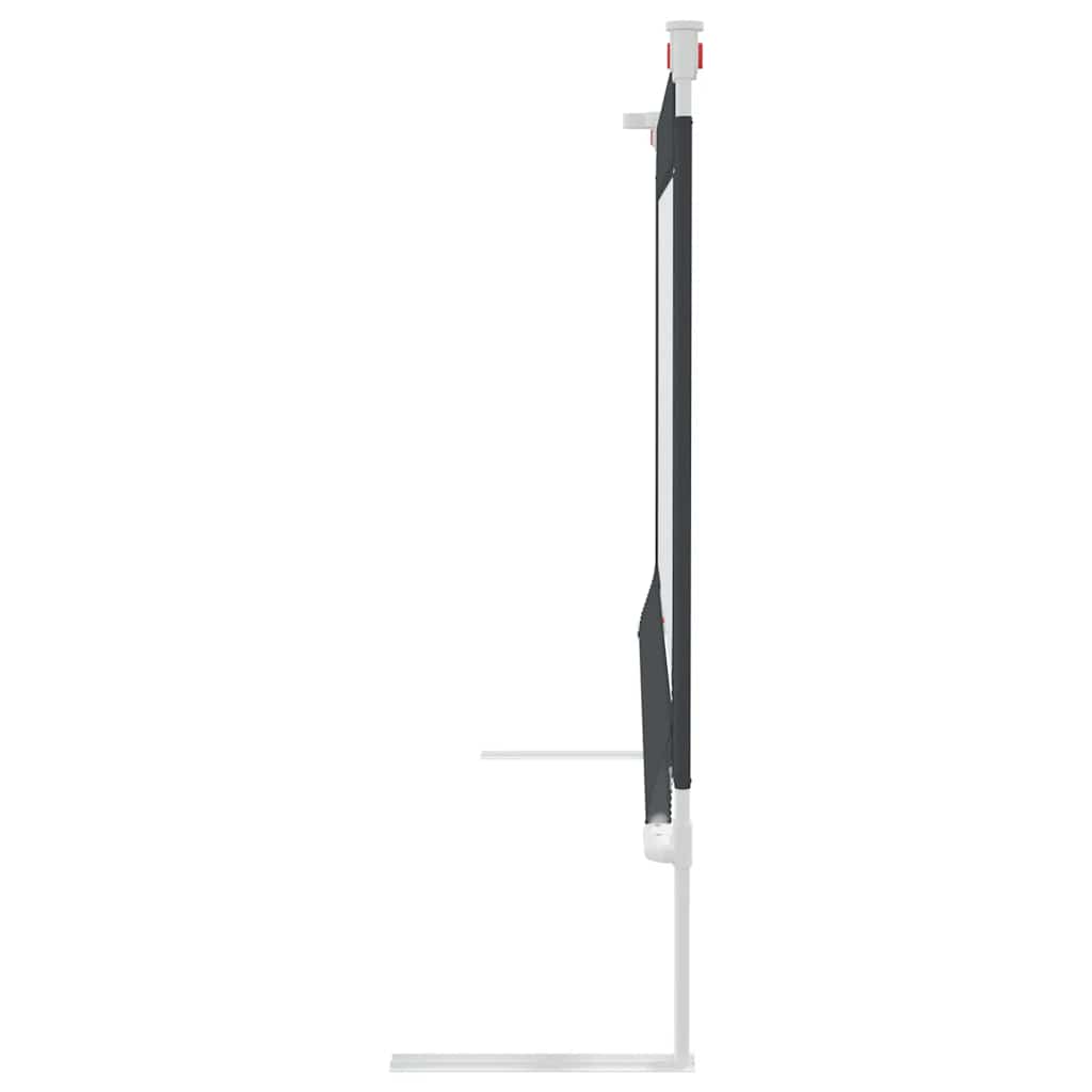 vidaXL Balustradă de protecție pat copii, gri închis, 160x25 cm textil vidaXL Balustradă de protecție pat copii, gri închis, 160x25 cm textil