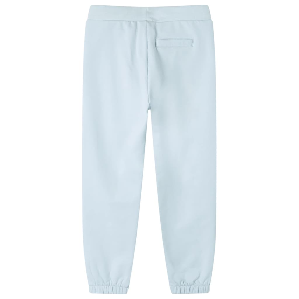 Pantaloni de trening pentru copii, albastru deschis, 92 Pantaloni de trening pentru copii, albastru deschis, 92