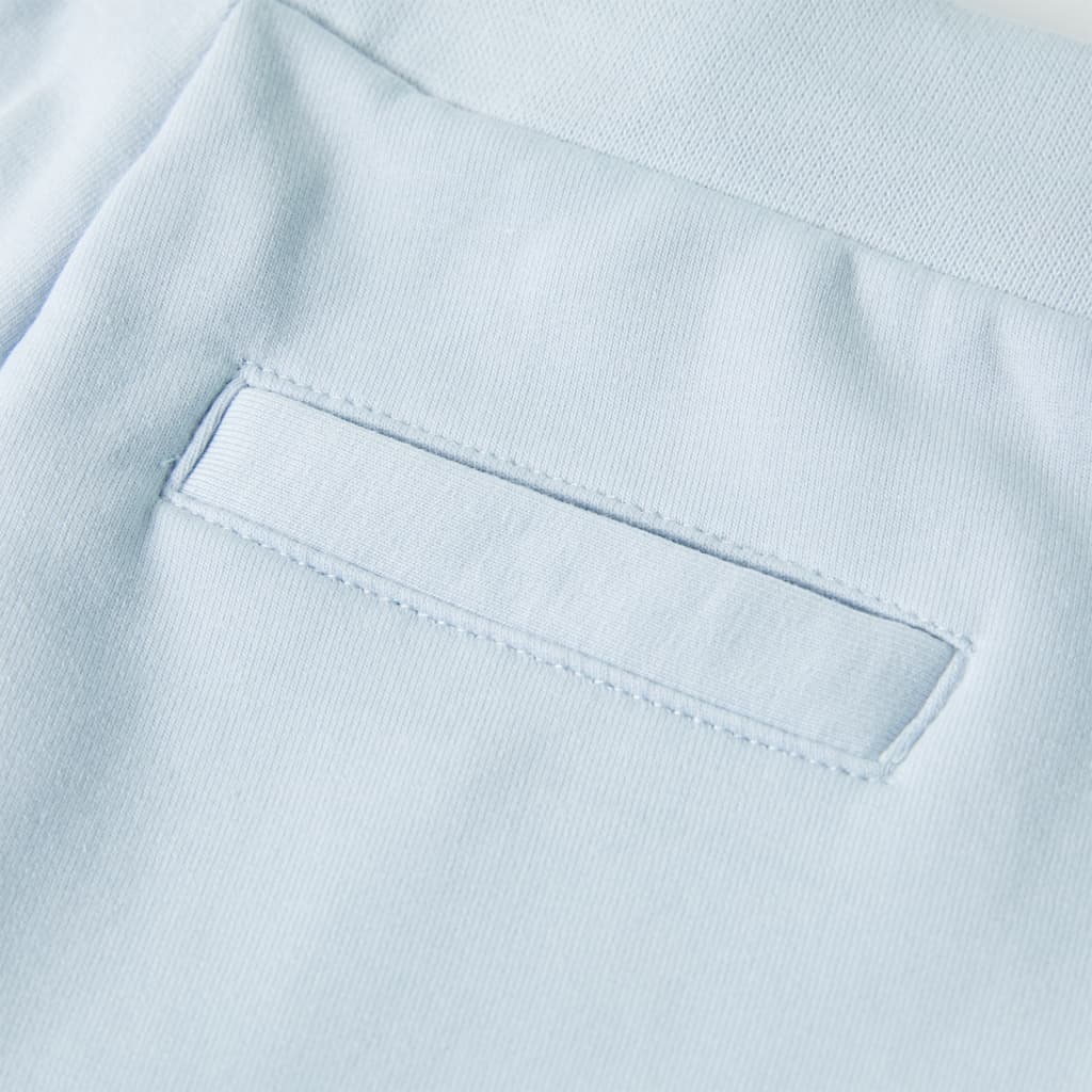 Pantaloni de trening pentru copii, albastru deschis, 140 Pantaloni de trening pentru copii, albastru deschis, 140