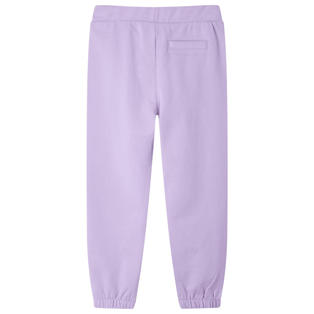 Pantaloni de trening pentru copii, lila, 116 Pantaloni de trening pentru copii, lila, 116