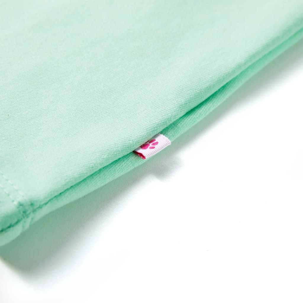 Rochie pentru copii cu șnur, verde aprins, 128 Rochie pentru copii cu șnur, verde aprins, 128