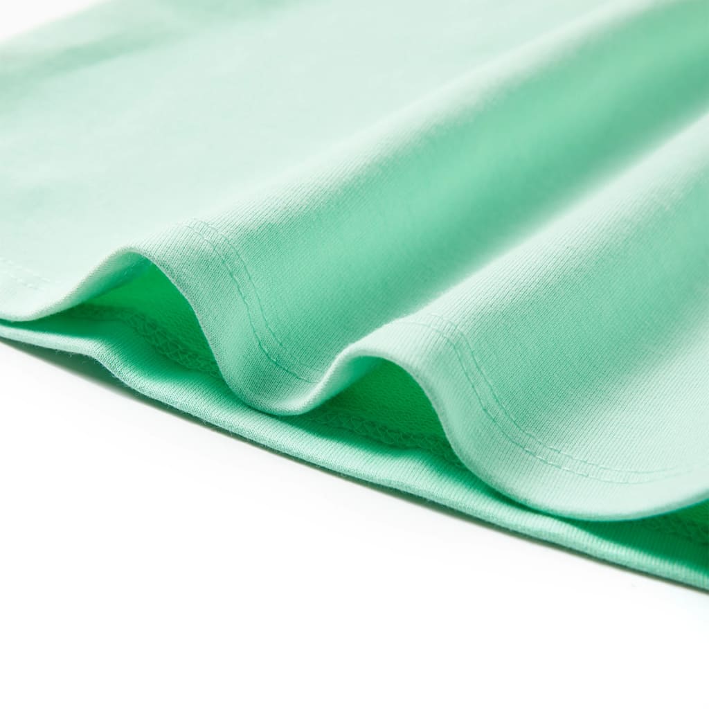 Rochie pentru copii cu șnur, verde aprins, 140 Rochie pentru copii cu șnur, verde aprins, 140