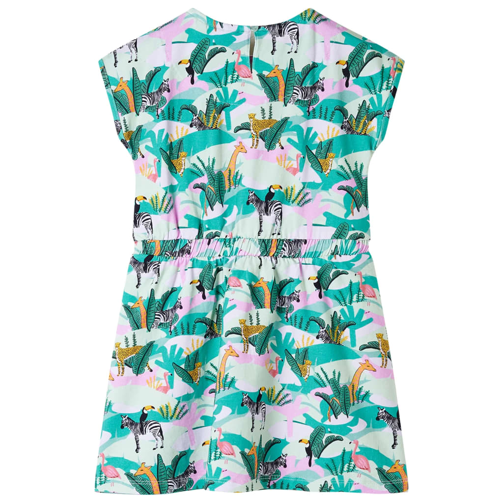 Rochie pentru copii, verde mentă deschis, 104 Rochie pentru copii, verde mentă deschis, 104
