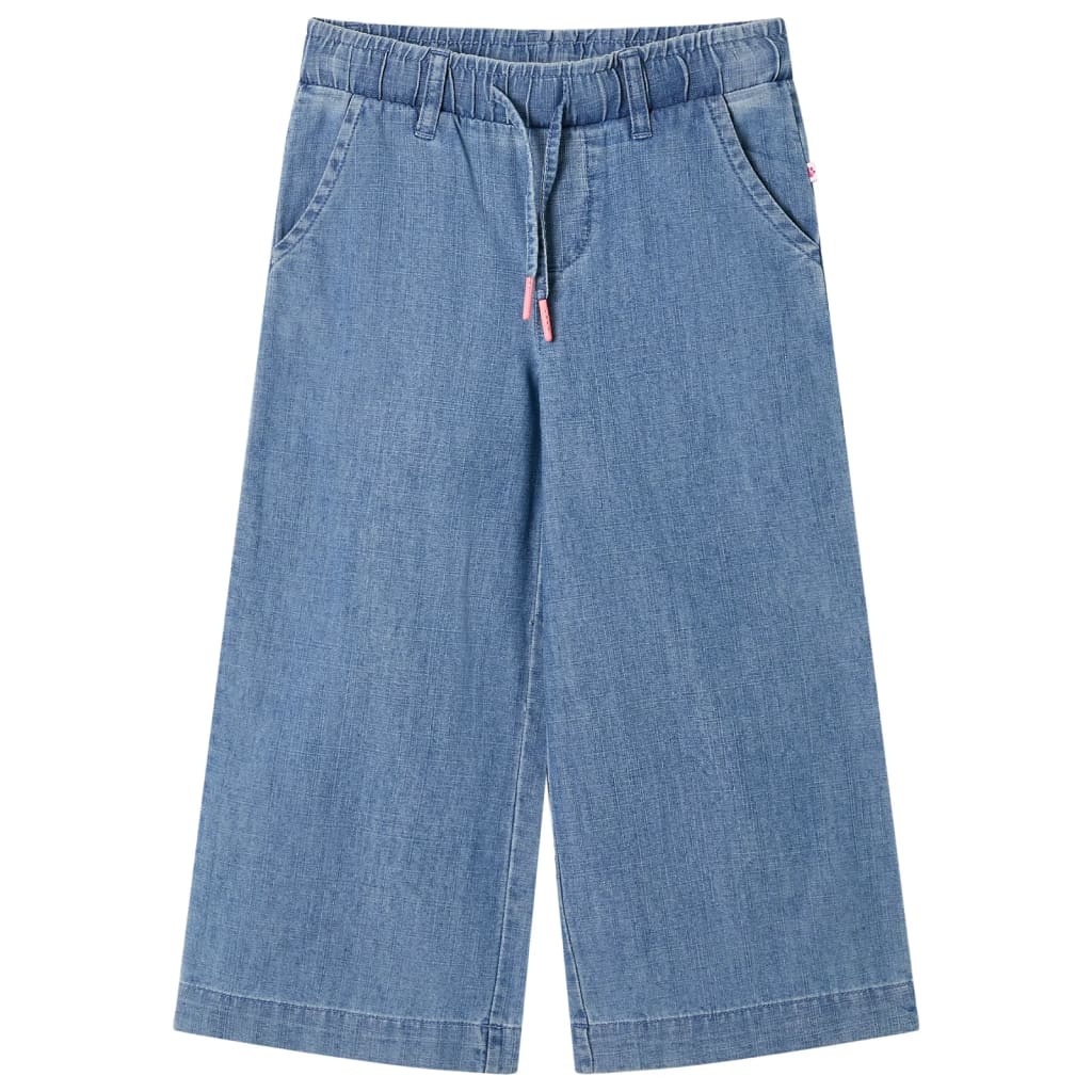 Pantaloni pentru copii, albastru denim, 104 Pantaloni pentru copii, albastru denim, 104