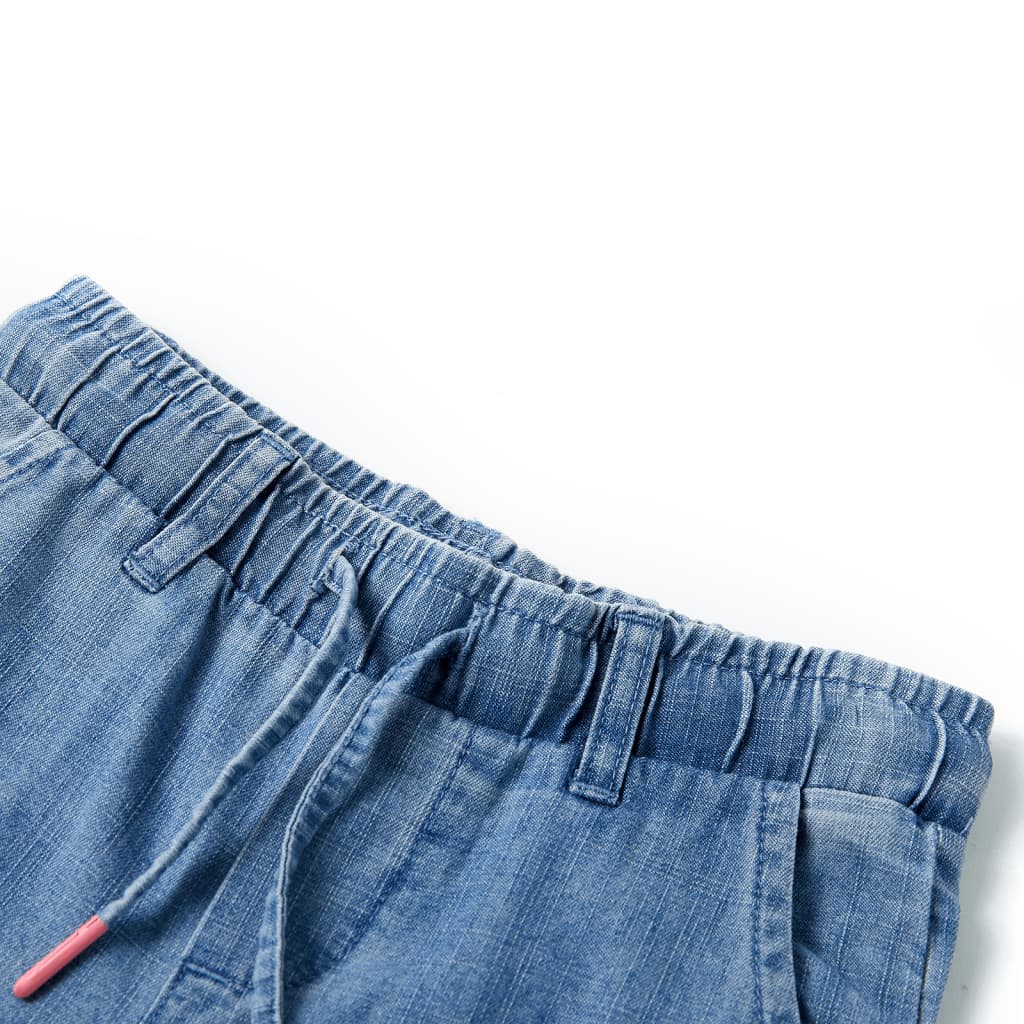 Pantaloni pentru copii, albastru denim, 116 Pantaloni pentru copii, albastru denim, 116
