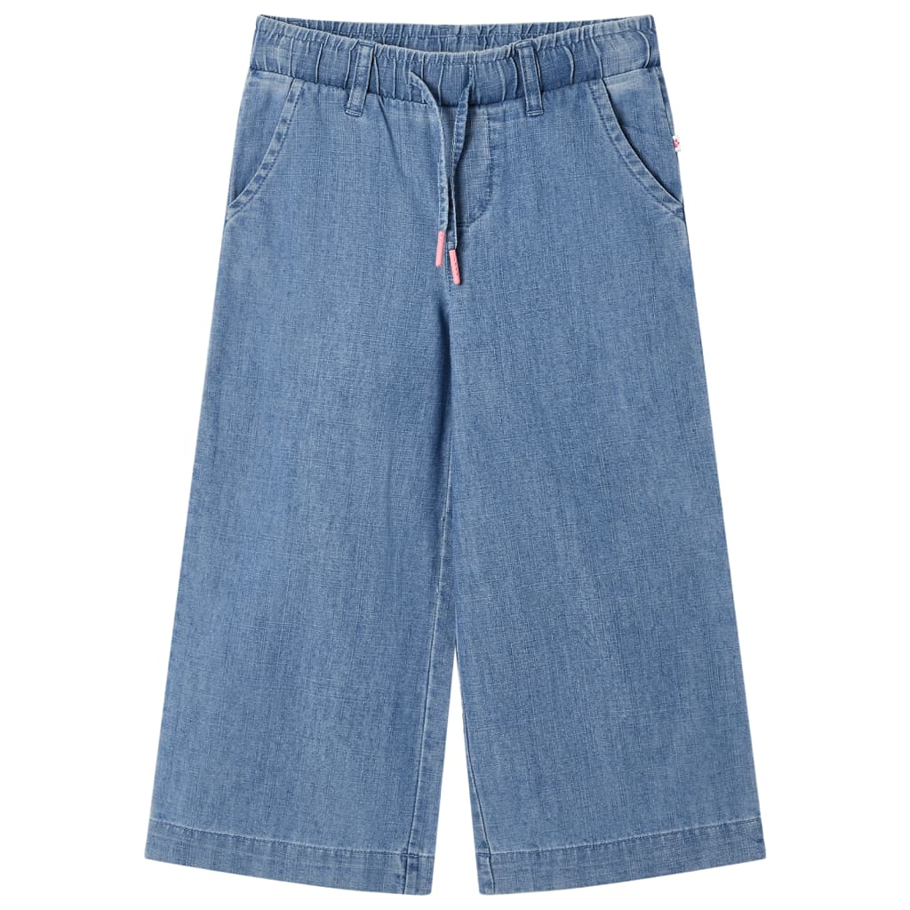 Pantaloni pentru copii, albastru denim, 116 Pantaloni pentru copii, albastru denim, 116