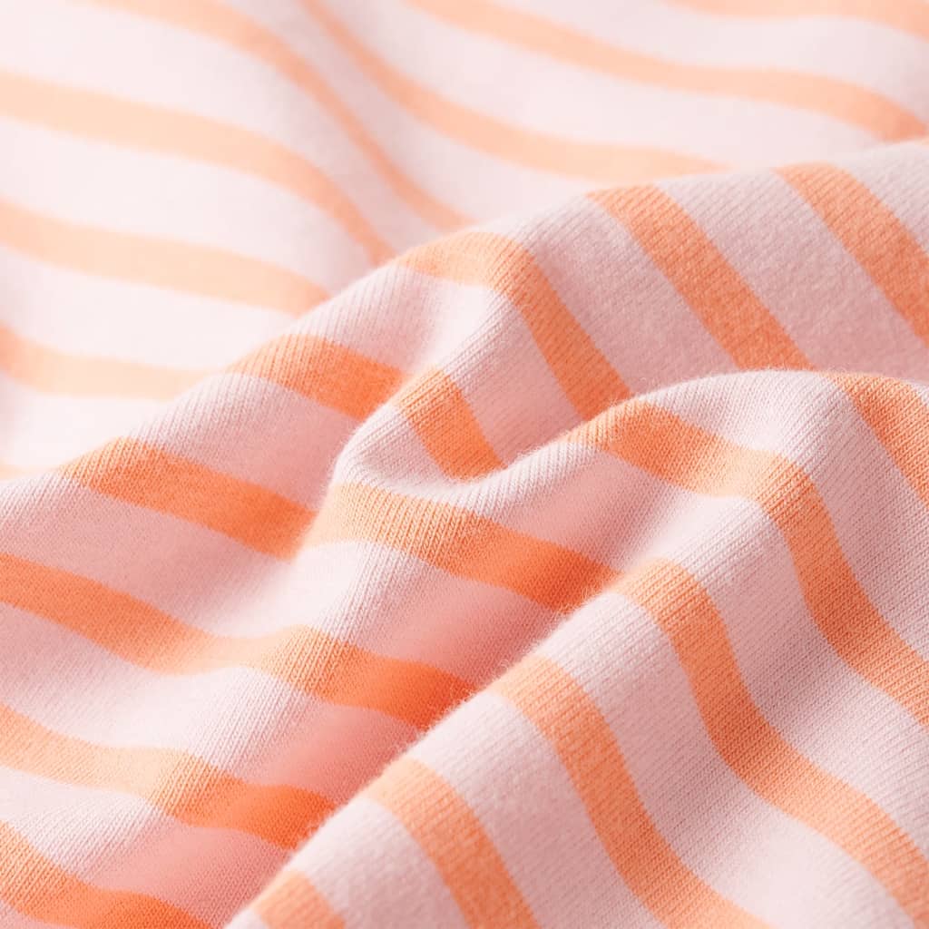 Fustă dreaptă pentru copii cu dungi, roz, 104