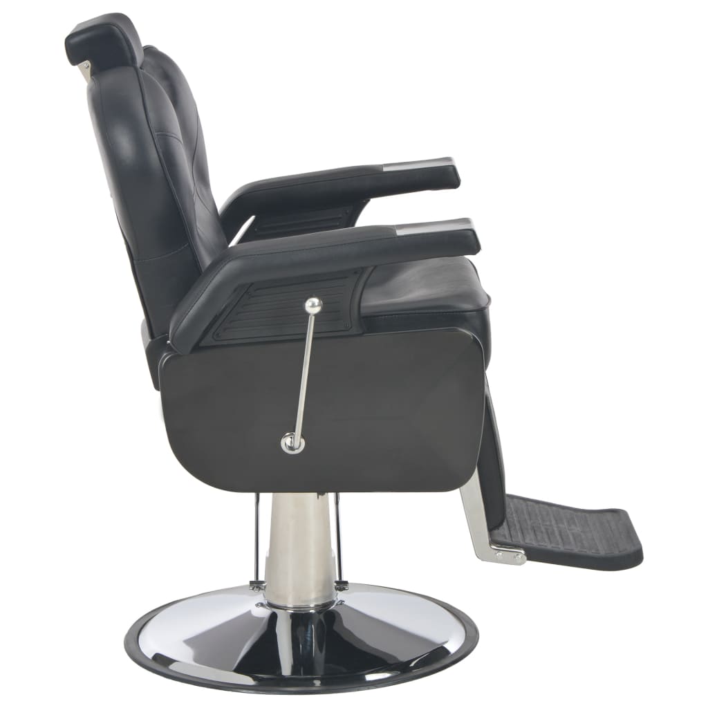vidaXL Scaun frizer, negru, 72 x 68 x 98 cm, piele ecologică vidaXL Scaun frizer, negru, 72 x 68 x 98 cm, piele ecologică