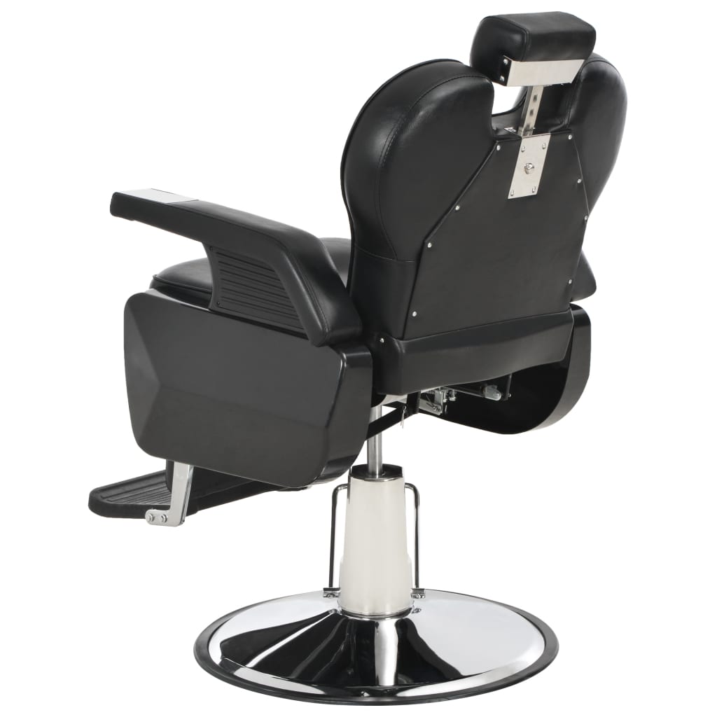 vidaXL Scaun frizer, negru, 72 x 68 x 98 cm, piele ecologică vidaXL Scaun frizer, negru, 72 x 68 x 98 cm, piele ecologică