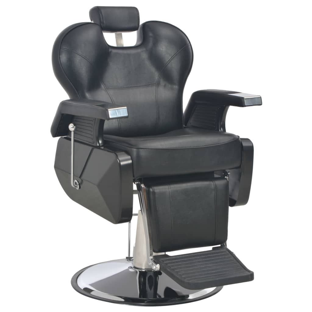 vidaXL Scaun frizer, negru, 72 x 68 x 98 cm, piele ecologică vidaXL Scaun frizer, negru, 72 x 68 x 98 cm, piele ecologică