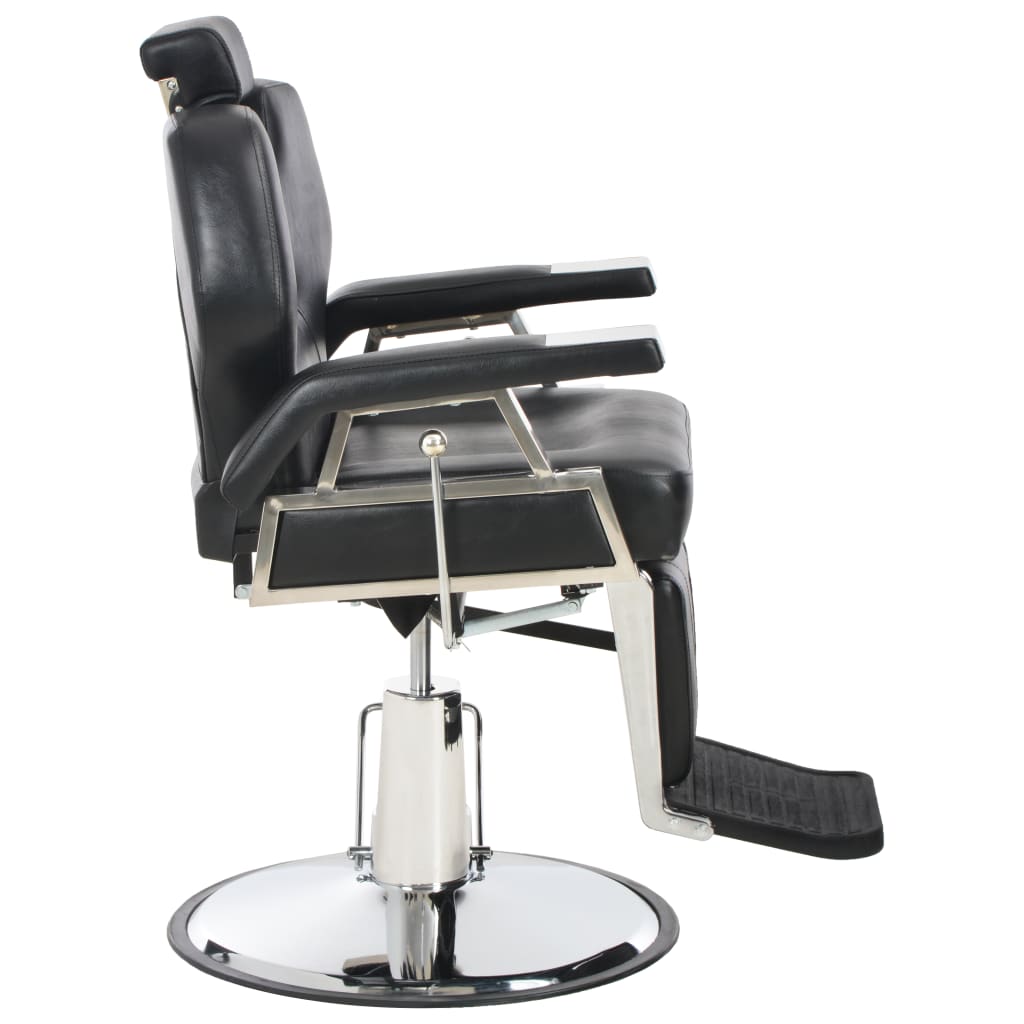 vidaXL Scaun frizer, negru, 72 x 68 x 98 cm, piele ecologică vidaXL Scaun frizer, negru, 72 x 68 x 98 cm, piele ecologică