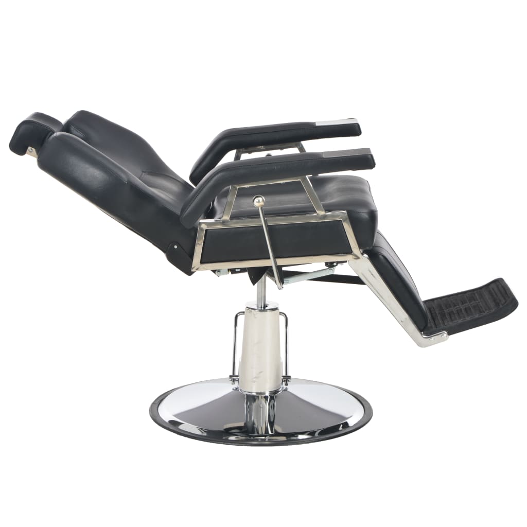 vidaXL Scaun frizer, negru, 72 x 68 x 98 cm, piele ecologică vidaXL Scaun frizer, negru, 72 x 68 x 98 cm, piele ecologică