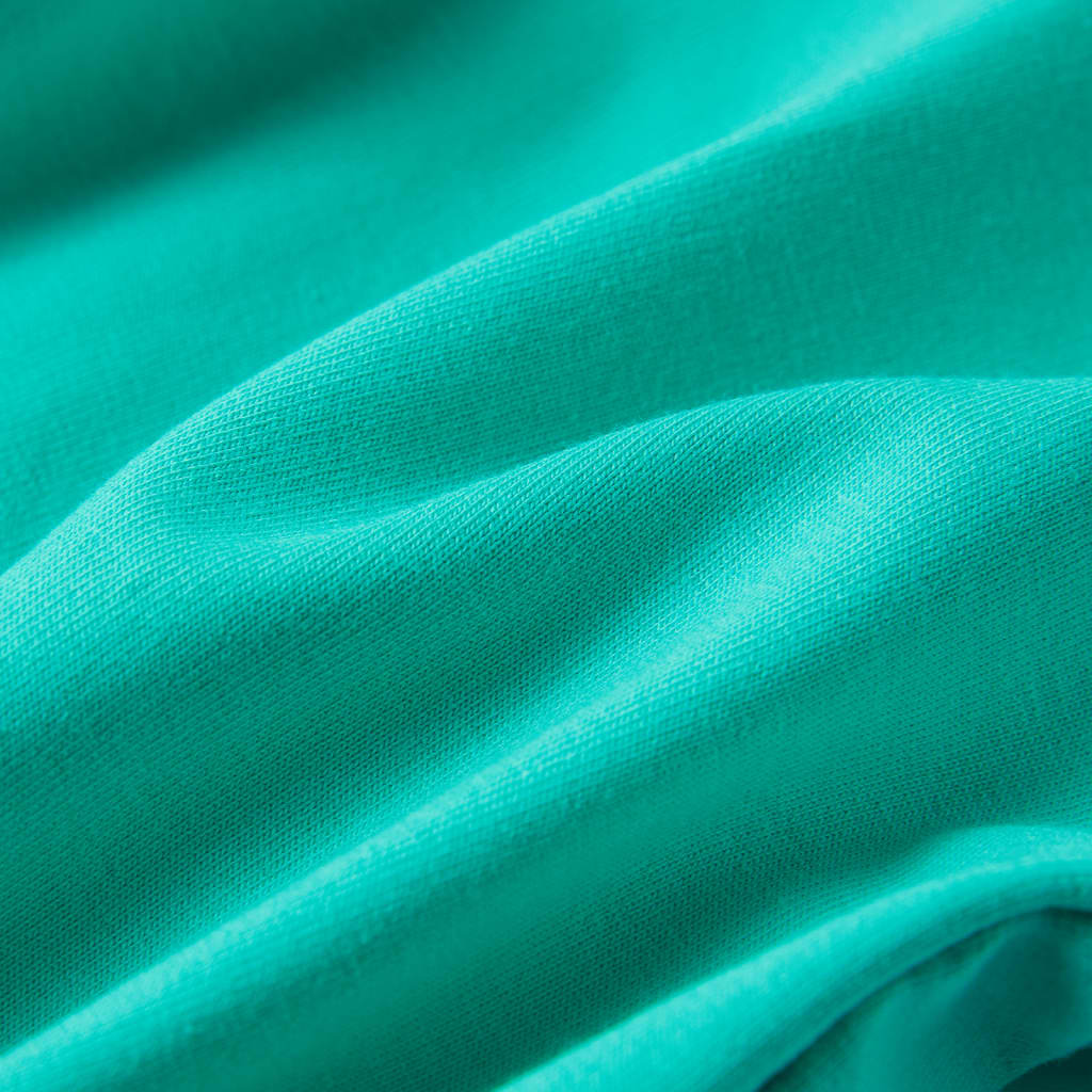 Pantaloni pentru copii cu picioare largi, verde mentă, 104