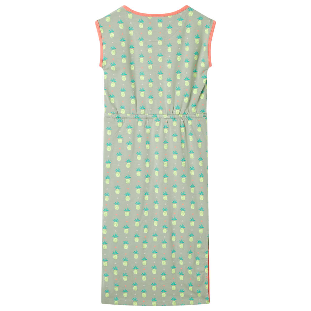 Rochie pentru copii, verde mentă antichizat, 92 Rochie pentru copii, verde mentă antichizat, 92