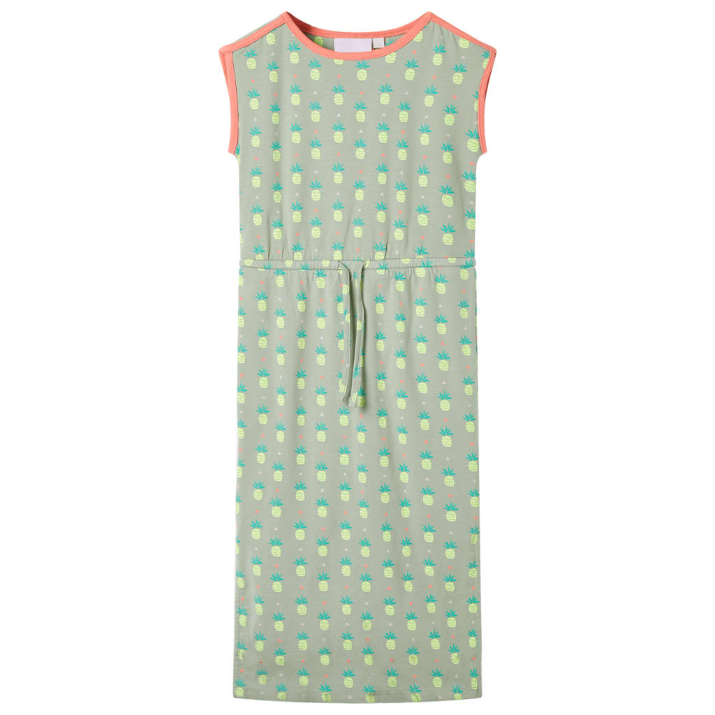 Rochie pentru copii, verde mentă antichizat, 104 Rochie pentru copii, verde mentă antichizat, 104