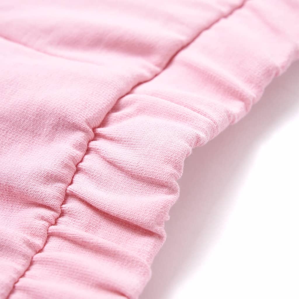Pantaloni scurți pentru copii cu ornamente, roz aprins, 92 Pantaloni scurți pentru copii cu ornamente, roz aprins, 92
