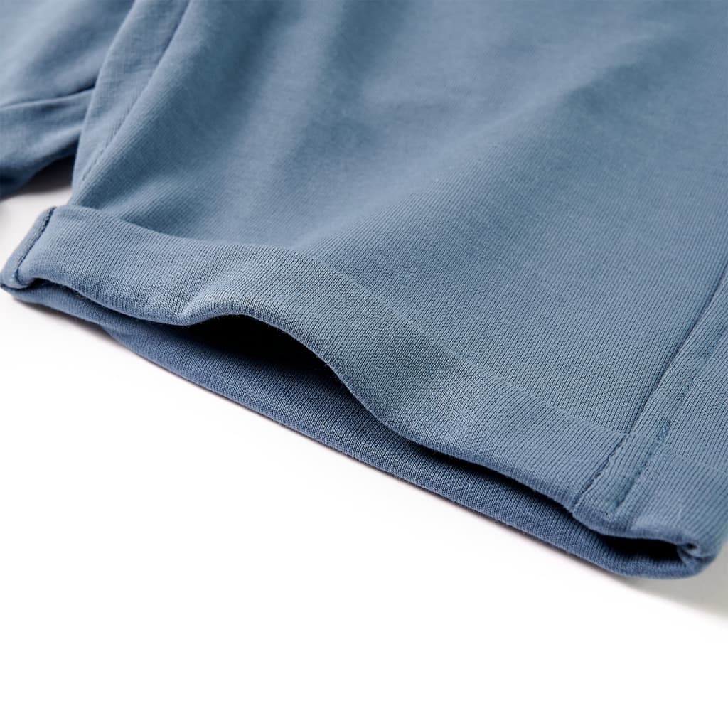 Pantaloni scurți pentru copii cu șnur, albastru închis, 104 Pantaloni scurți pentru copii cu șnur, albastru închis, 104