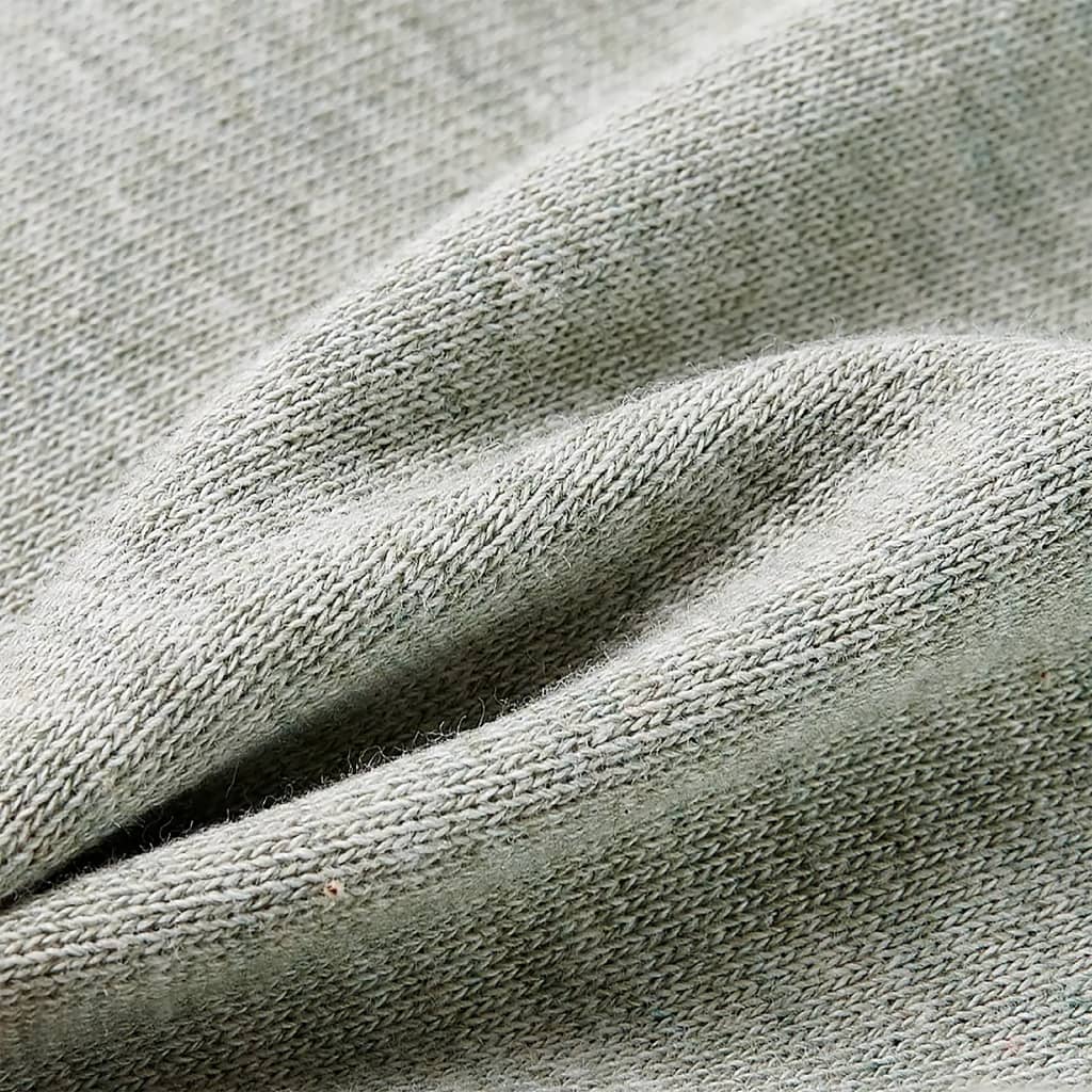 Pantaloni scurți pentru copii cu șnur, kaki deschis melanj, 116