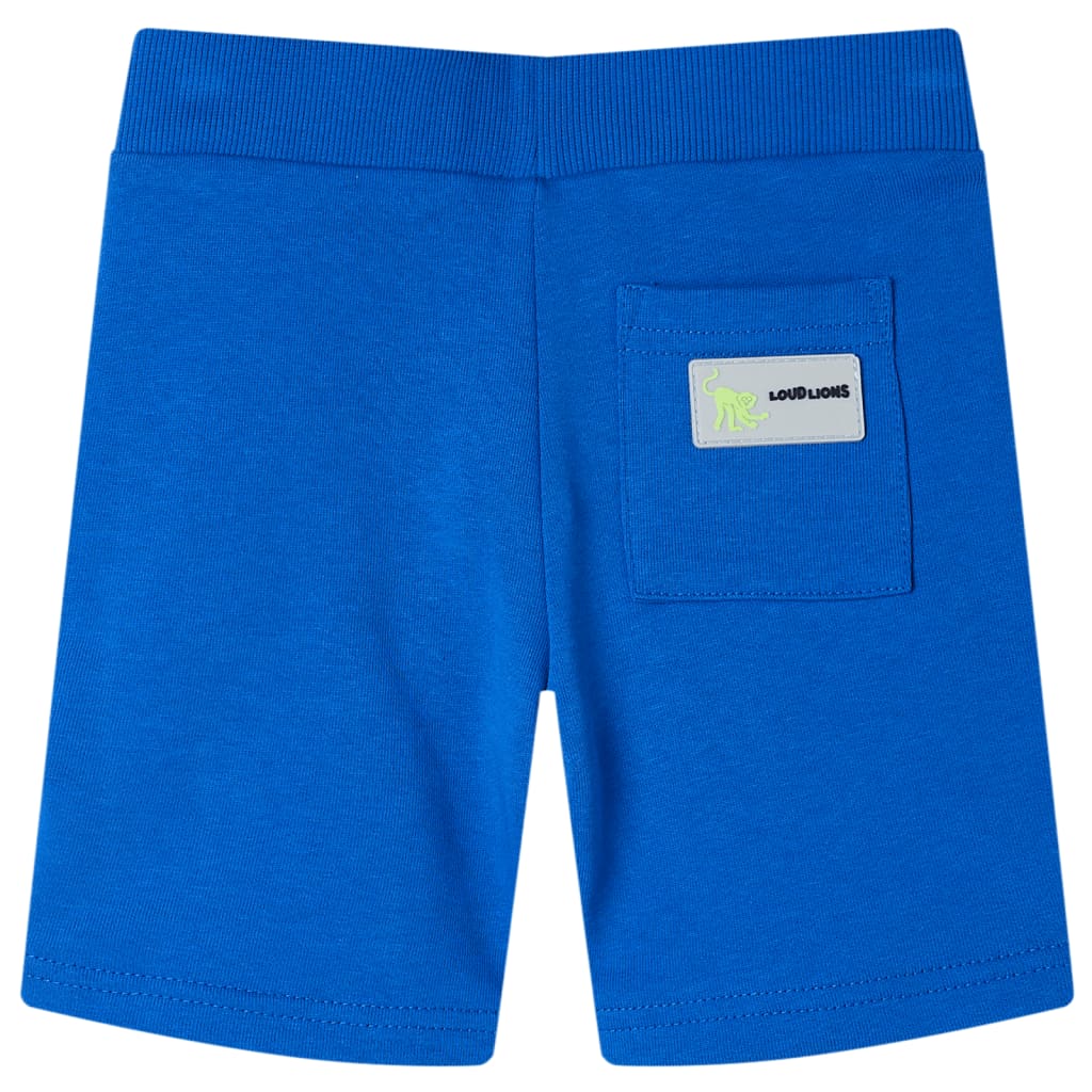 Pantaloni pentru copii cu șnur, albastru, 140 Pantaloni pentru copii cu șnur, albastru, 140