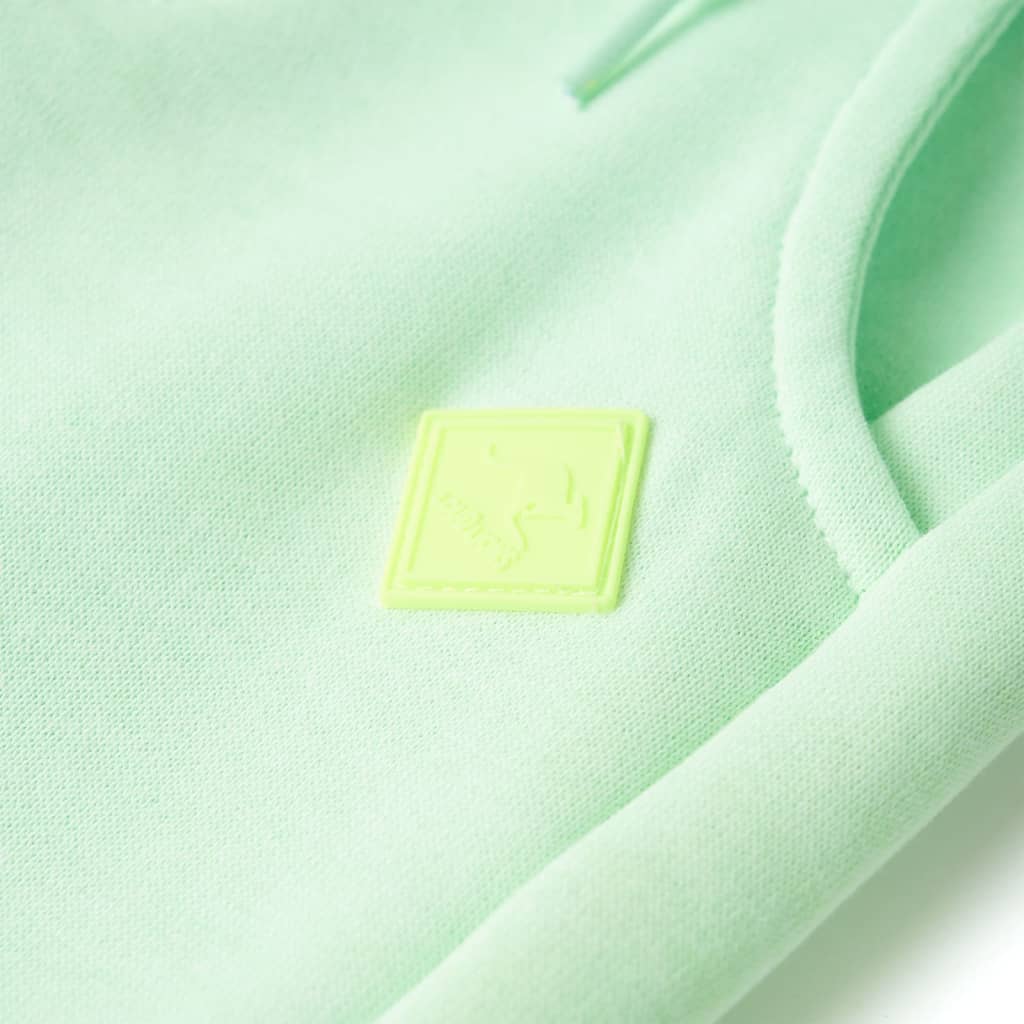 Pantaloni de trening pentru copii, verde aprins, 128