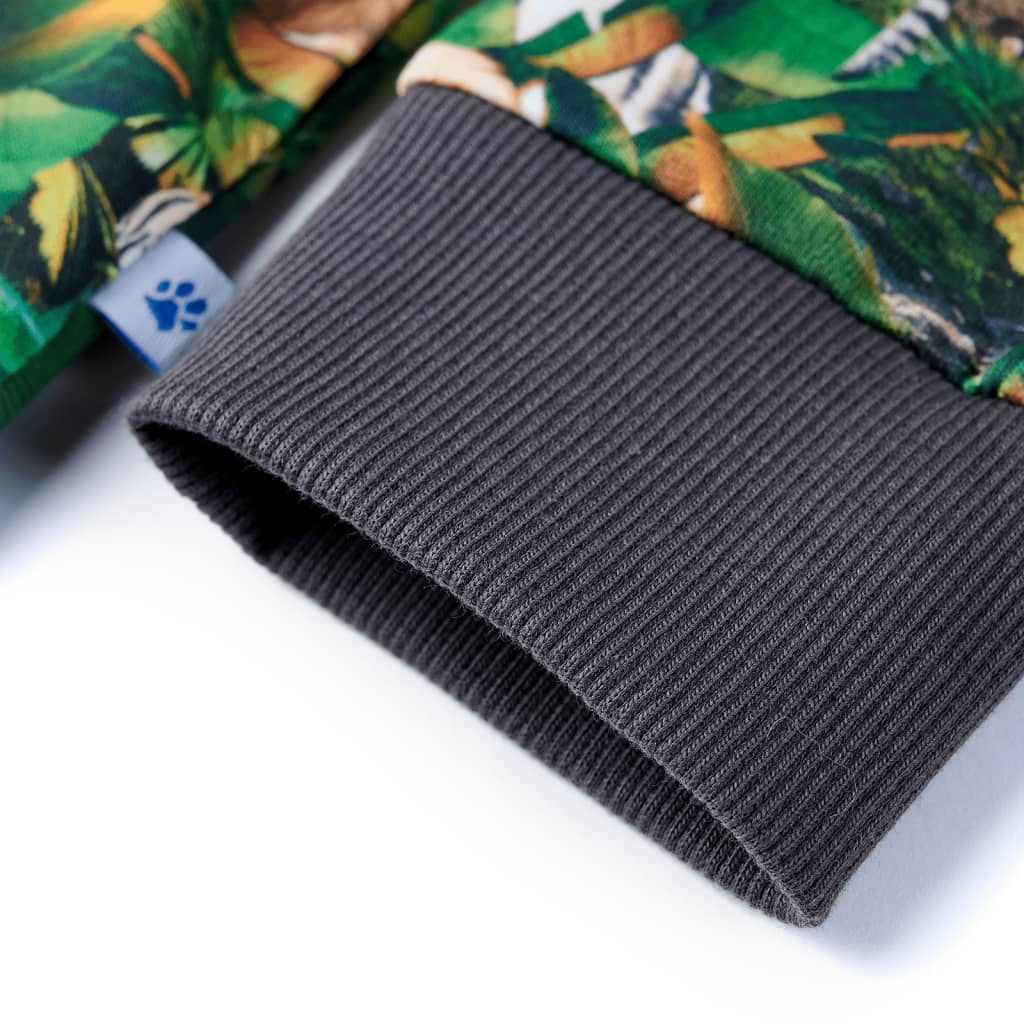 Bluzon pentru copii, albastru petrol învechit, 116