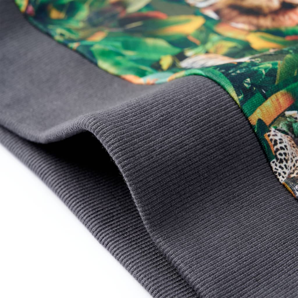 Bluzon pentru copii, albastru petrol învechit, 116