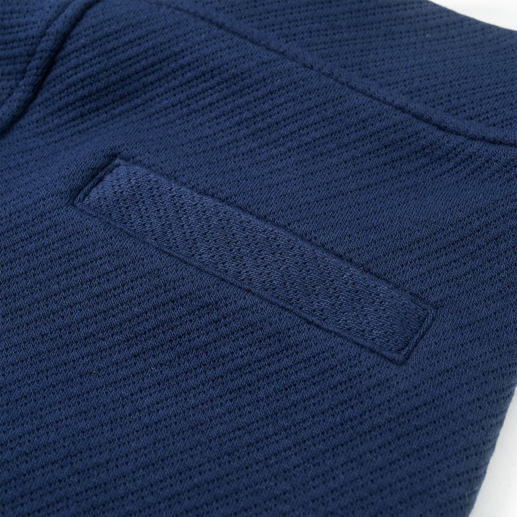 Pantaloni scurți pentru copii cu șnur, albastru închis, 104 Pantaloni scurți pentru copii cu șnur, albastru închis, 104