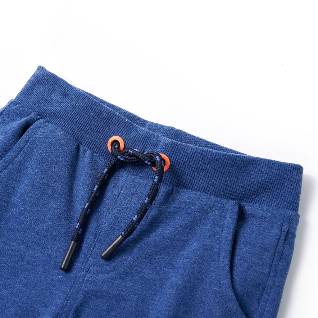 Pantaloni de trening pentru copii, albastru închis, 104 Pantaloni de trening pentru copii, albastru închis, 104