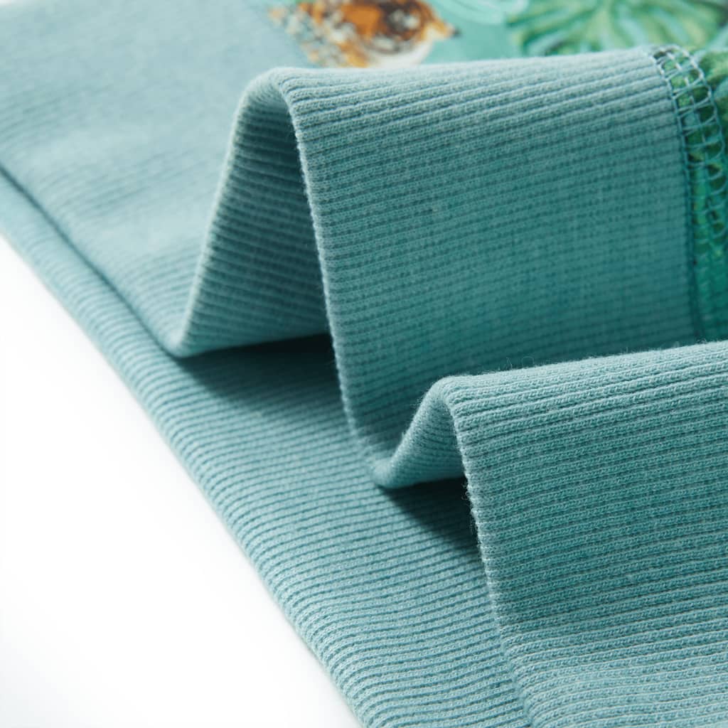 Bluzon pentru copii, verde melanj deschis, 104